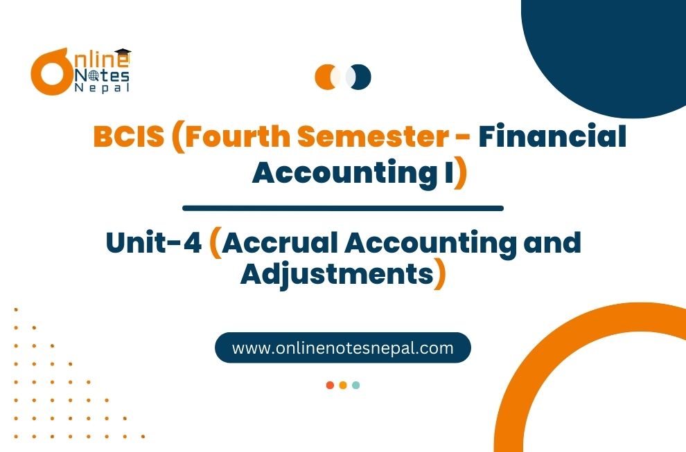 Accrual Accounting and Adjustments Photo